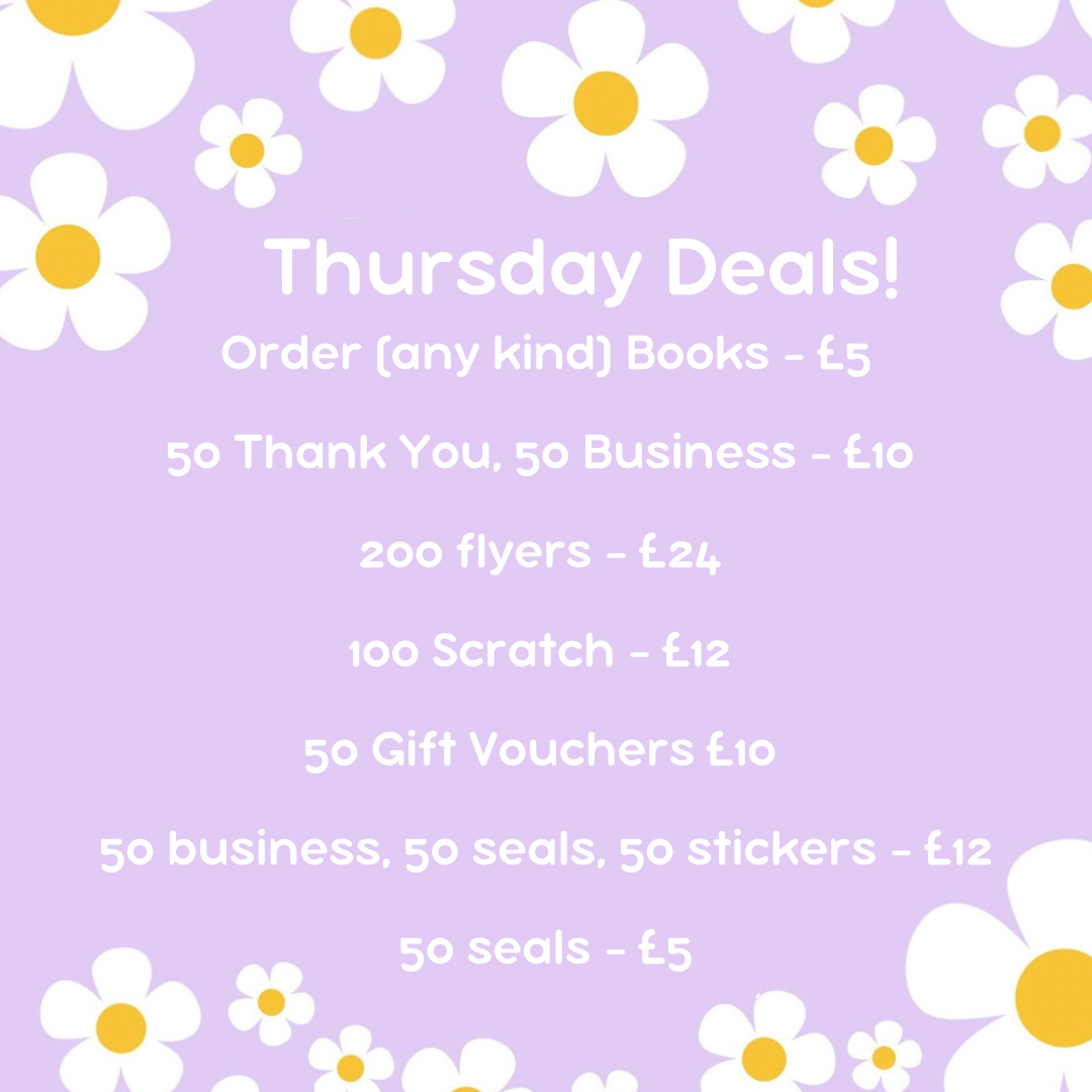 Thursday deals