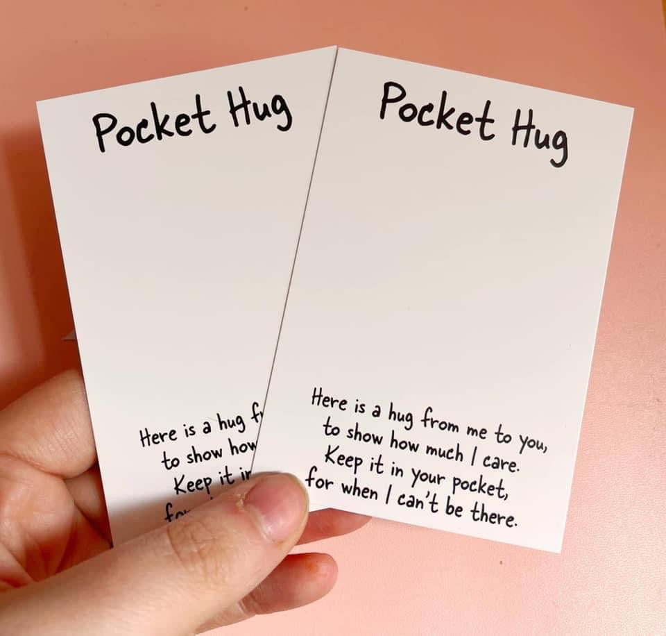 Pocket Hug Cards