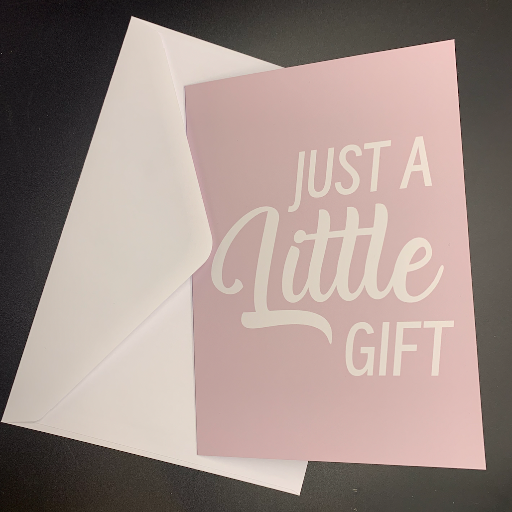 A Little gift Greeting Card