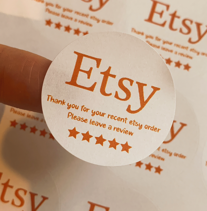 Etsy Stickers