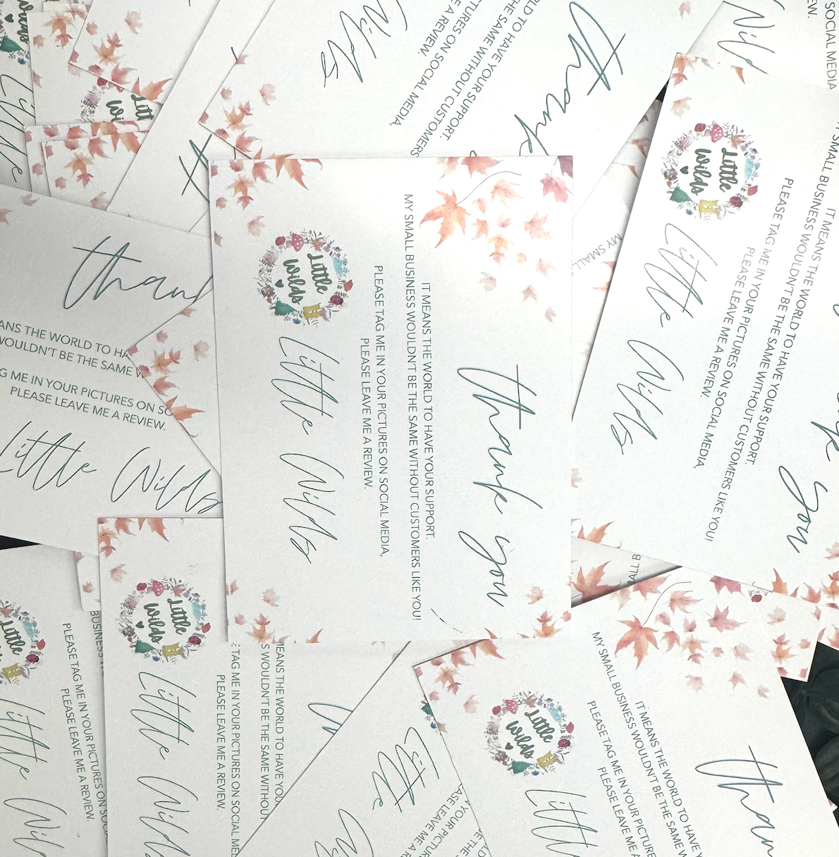 Thank you Cards (Simplistic)