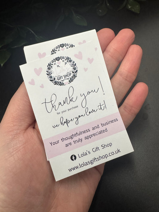 Mini Thank You Cards