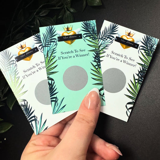 Scratch Reward Cards