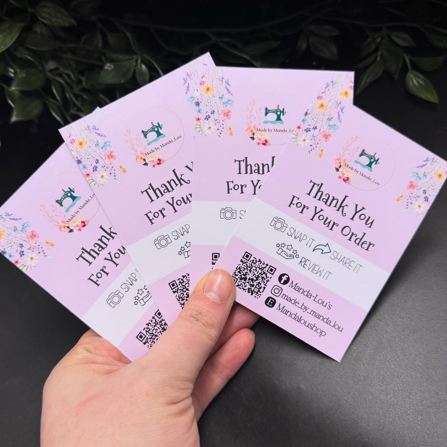 Thank you Cards (Modern)