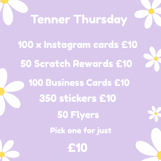 Tenner Thursday