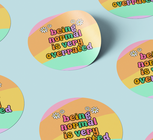 Being Normal Stickers