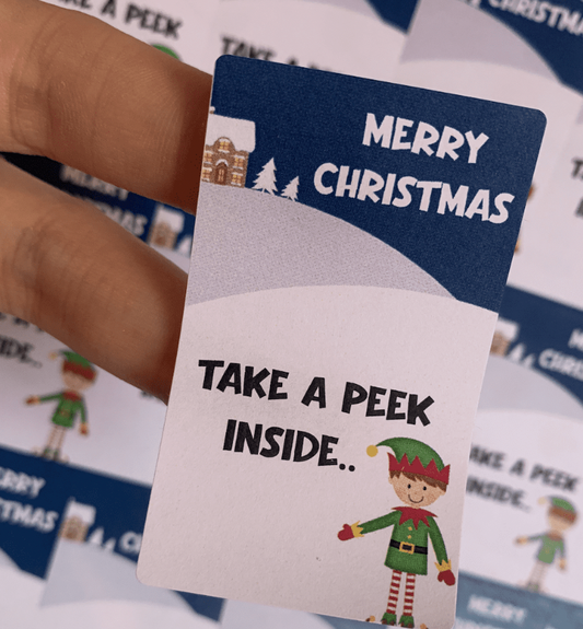 Christmas Elf Box Seals